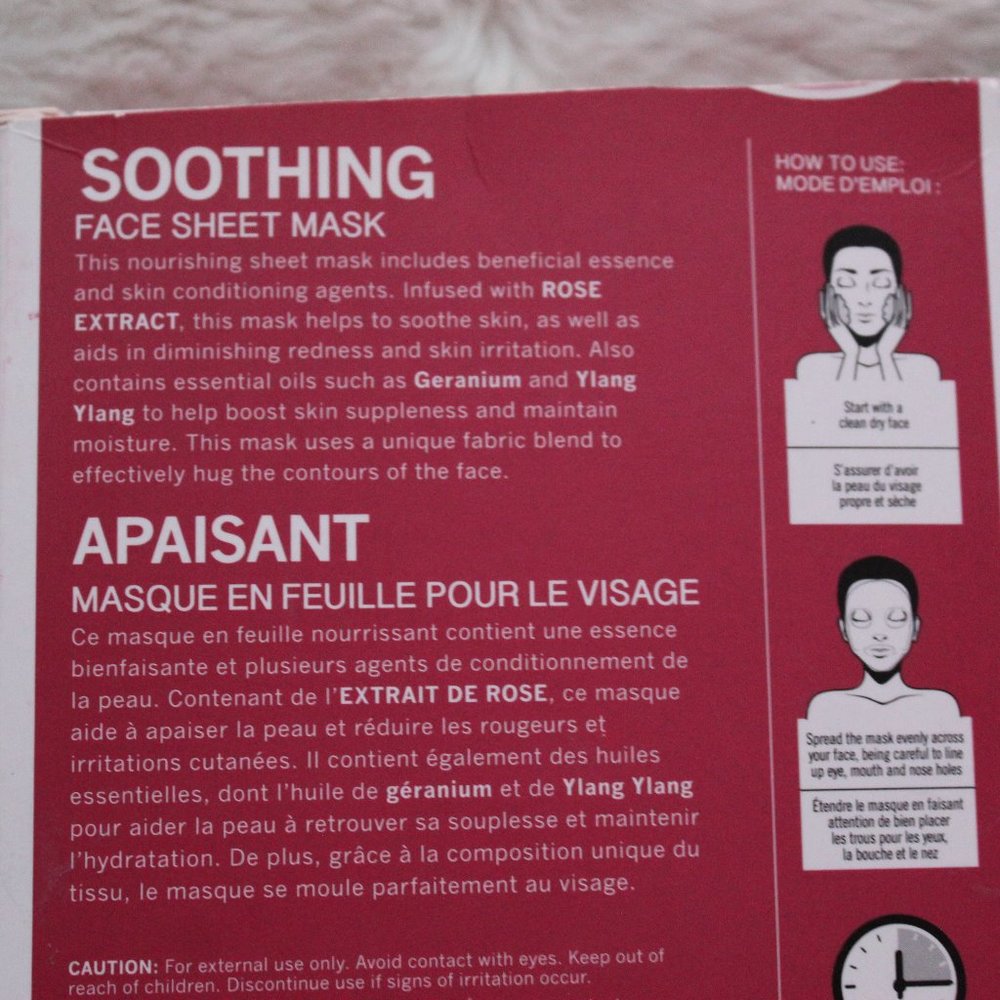 Soothing & Purifying Face Sheet Masks - Picture 4 of 7